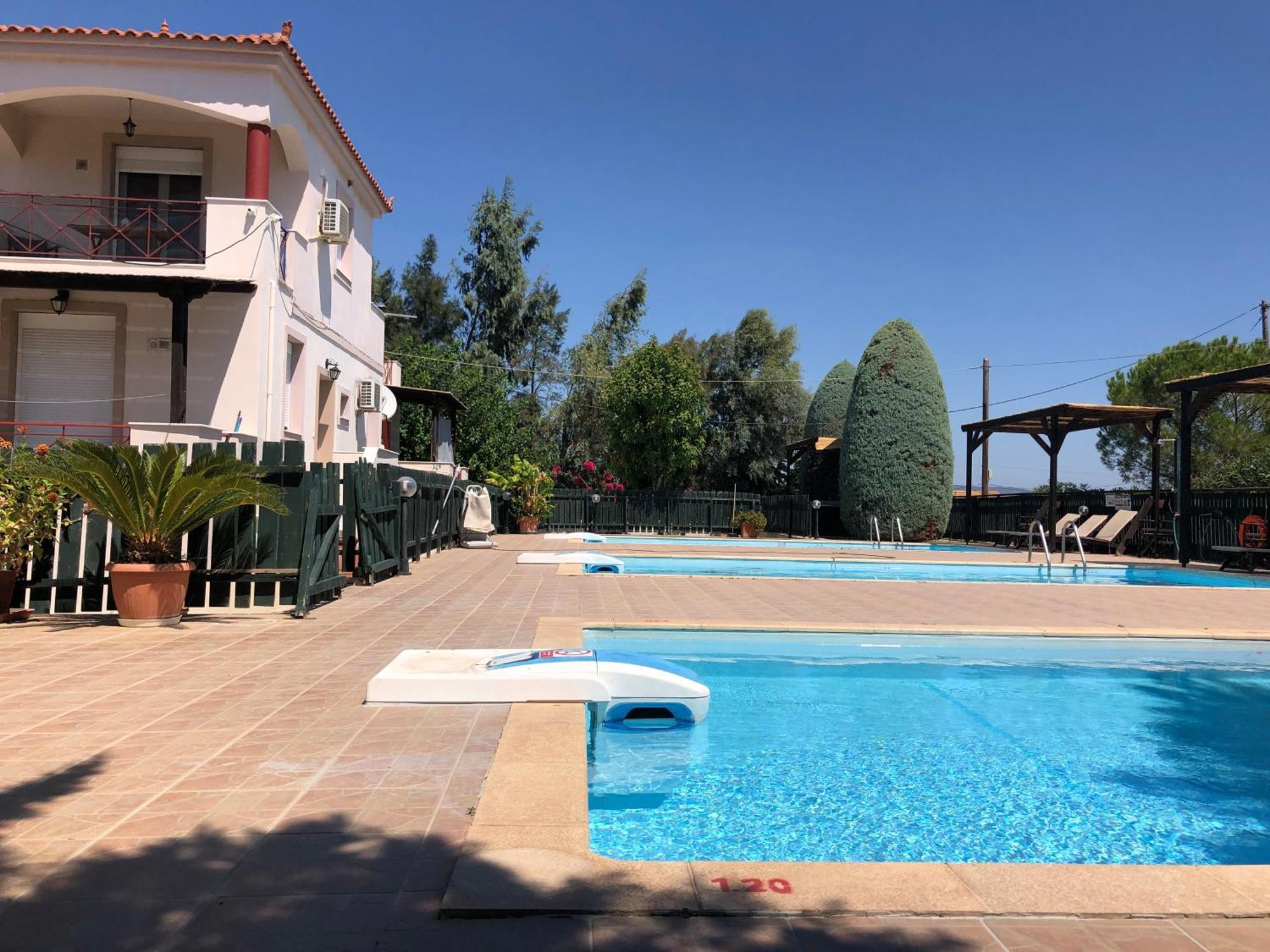 Ilyda Residence Apts Skala Kallonis Exterior foto